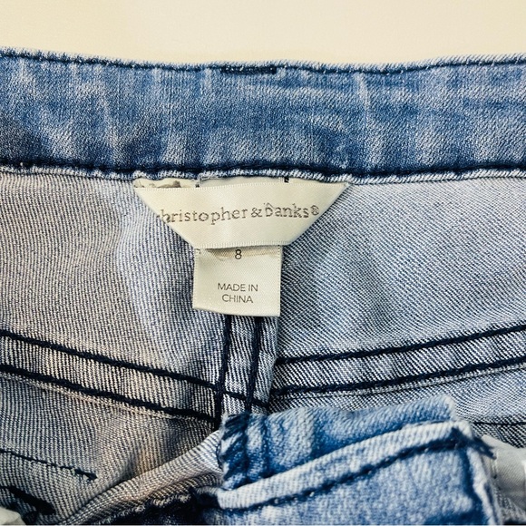 Christopher & Banks Women’s jeans Size 8 good condition Preowned - Picture 4 of 5